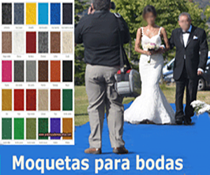 Moqueta para bodas iglesia