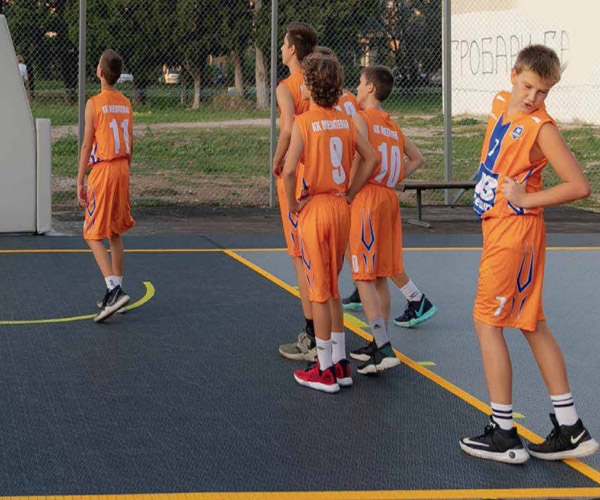 Bergo: Suelos deportivos desmontables
